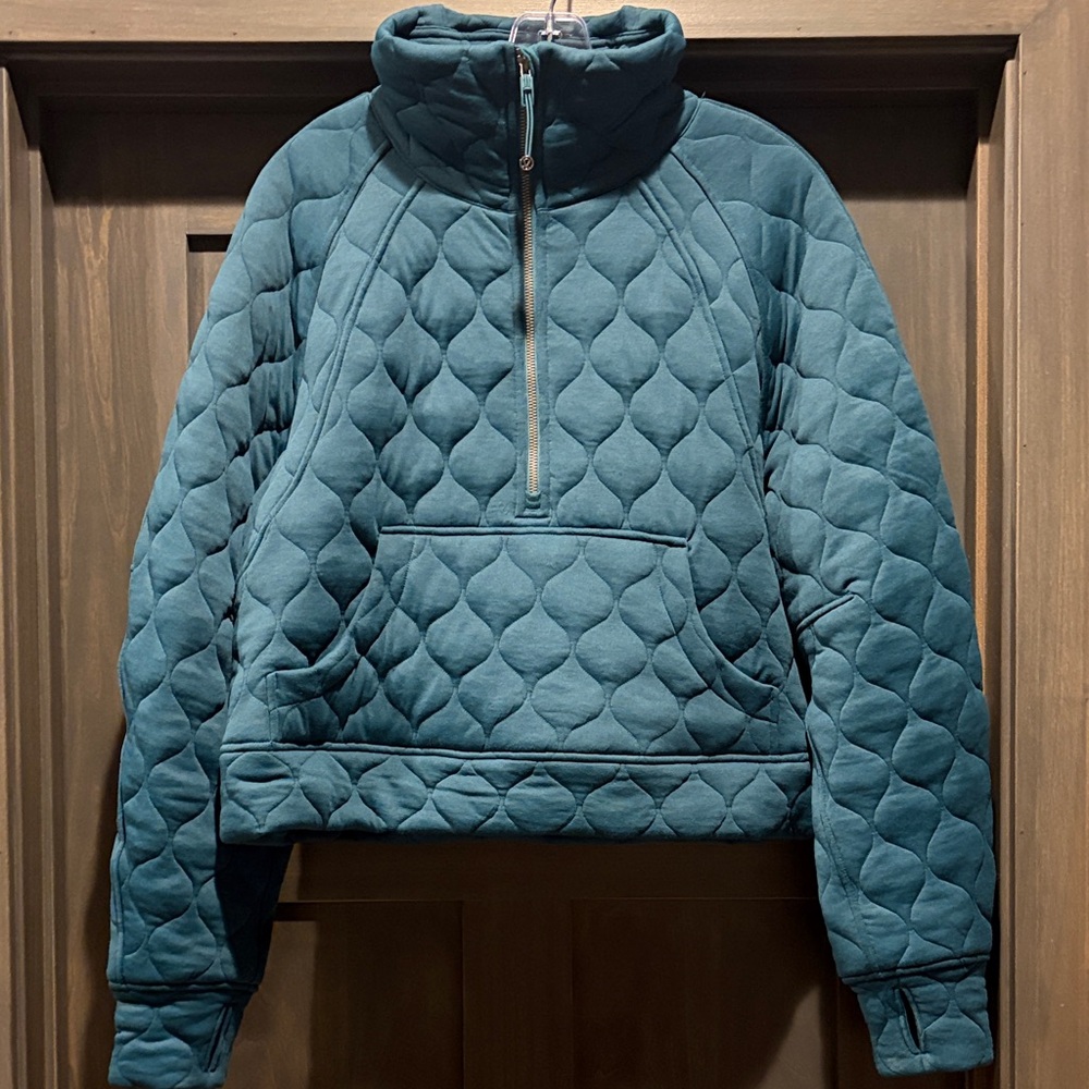 Lululemon Quilted Half-zip Scuba